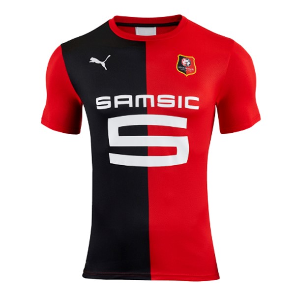 Camiseta Stade Rennais Primera equipo 2019-20 Negro Rojo